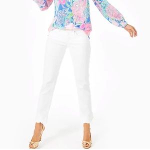 Lilly Pulitzer South Ocean Slim Crop Jeans- NWT